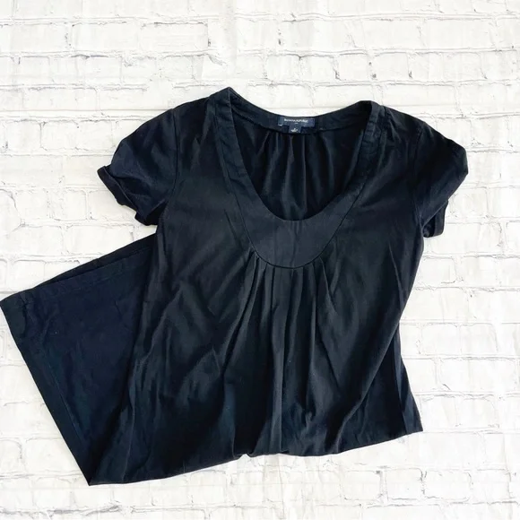 Banana Republic Factory | Dresses | Banana Republic Factory Black Mini Shirt  Dress | Poshmark